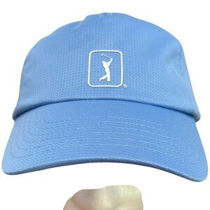 PGA TOUR Sky Blue Baseball Cap NWT Adjustable Back Airflux Ventilation